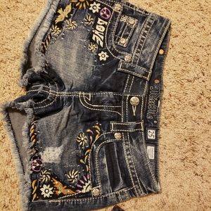Vintage Hippy Miss Me shorts
